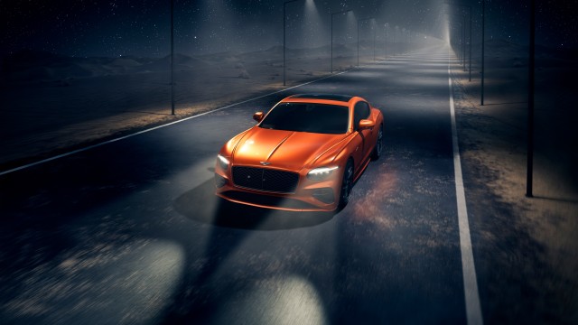 Bentley Continental GT Speed Night time