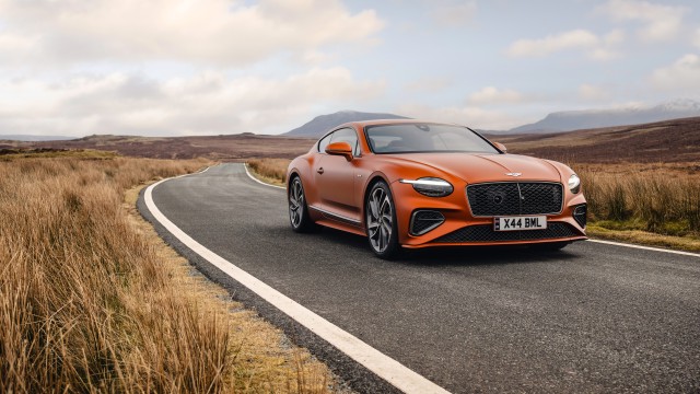 Bentley Continental GT Speed Orange Flame Satin