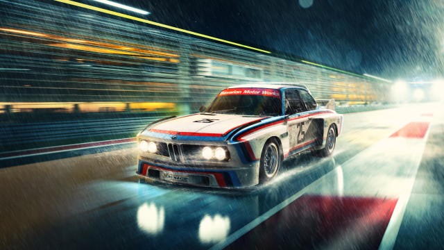 BMW 3.5 CSL NASCAR Race Car