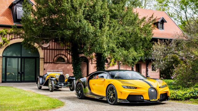 Bugatti Type 55 & Bugatti Chiron Super Sport 55 One of One