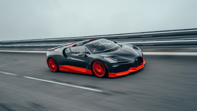 Bugatti W16 Mistral World Record Car