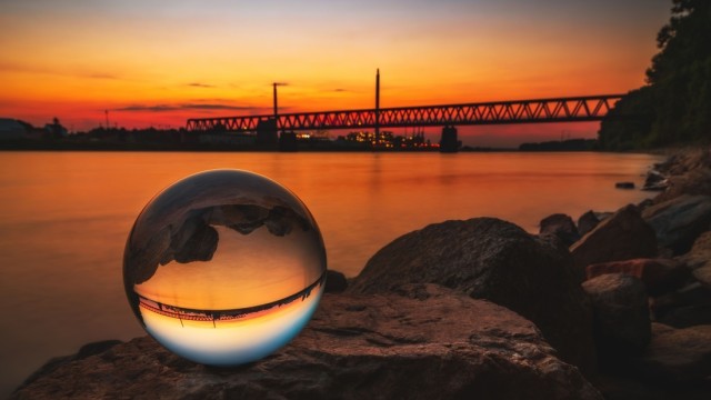 Crystal Ball Sunset