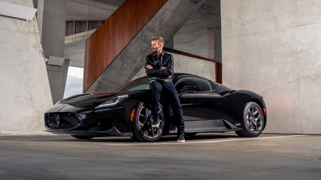 David Beckham Maserati MC20 Coupé