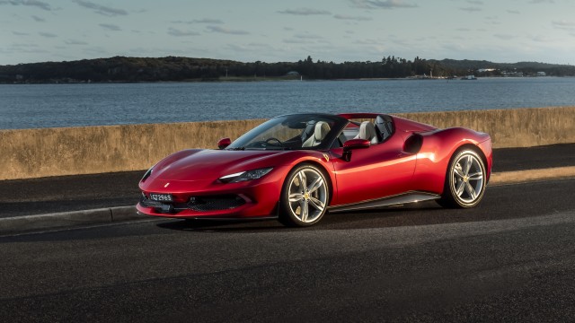 Ferrari 296 GTS Red cars