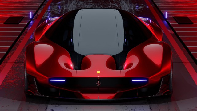 Ferrari Sports car 8K