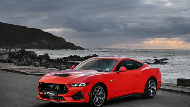 Ford Mustang GT Beach
