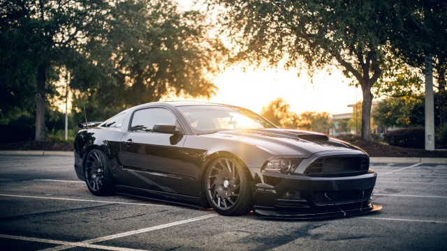 Ford Mustang GT Black cars