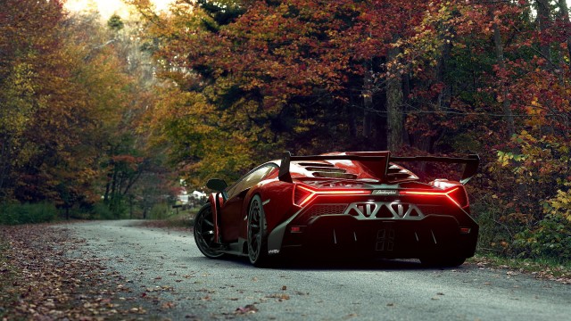 Lamborghini Veneno Roadster Digital Art
