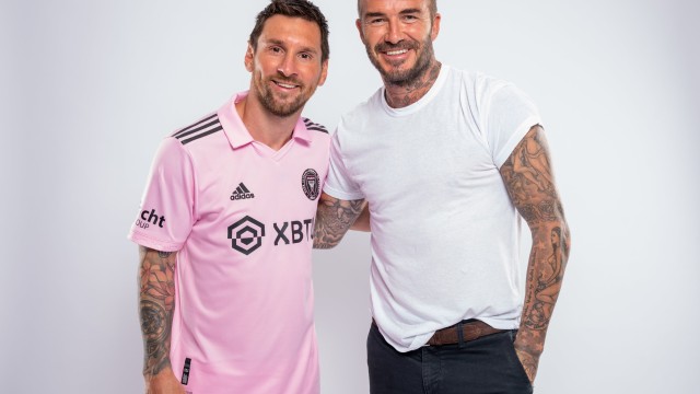 Lionel Messi David Beckham