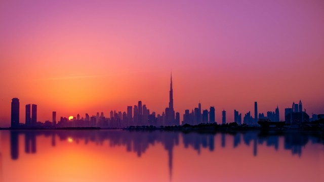 Dubai City Skyline