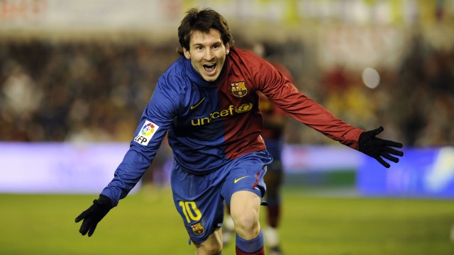 Lionel Messi Goal Celebration