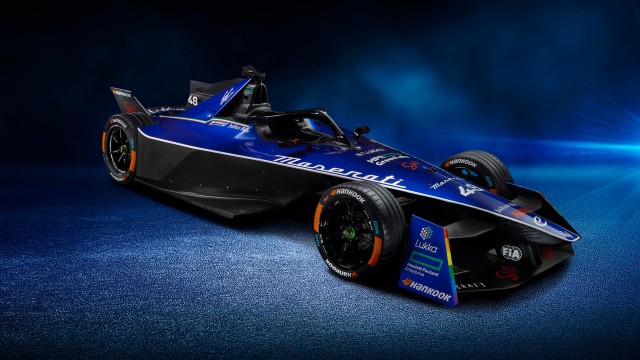 Maserati Tipo Folgore Formula E racing car