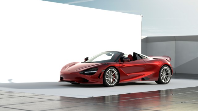 McLaren 750S Volcano Red