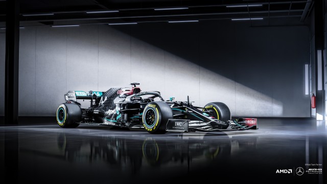 Mercedes-AMG F1 W11 EQ Performance Formula E racing car
