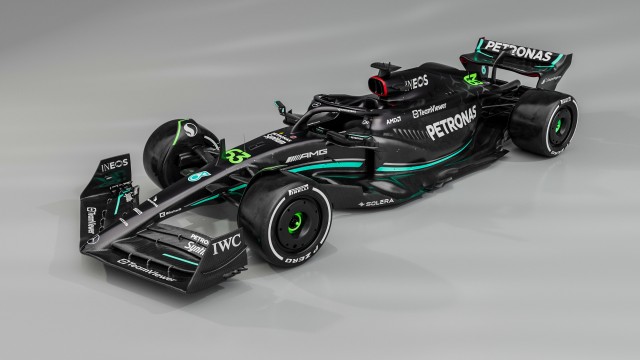 Mercedes-AMG F1 W14 E Performance Formula E racing car