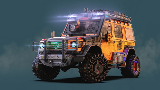 Mercedes-Benz G-Class Cyberpunk