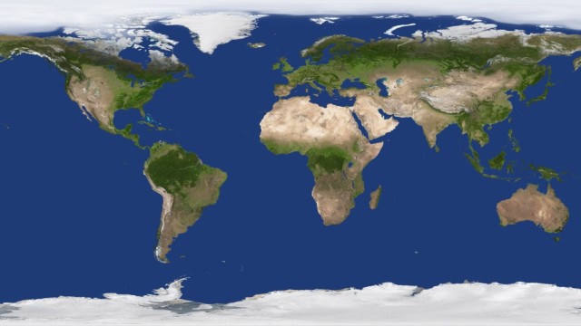 Earth World map