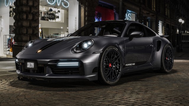 Porsche 911 Turbo S Carbon Fiber