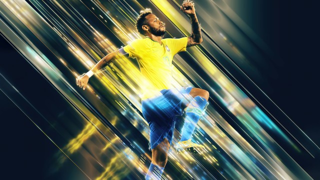 Neymar Jr Abstract background