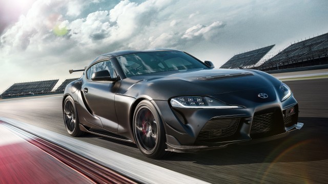 Toyota GR Supra A90 Race track