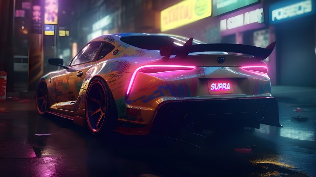 Toyota Supra Neon