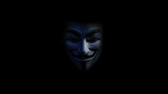 Anonymous Dark background