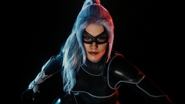 Black Cat (Felicia Hardy) Black background