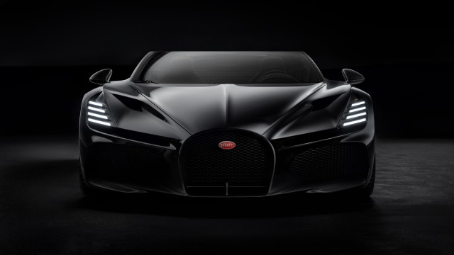 Bugatti W16 Mistral Black cars