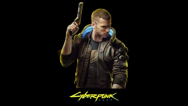 Cyberpunk 2077 Black background