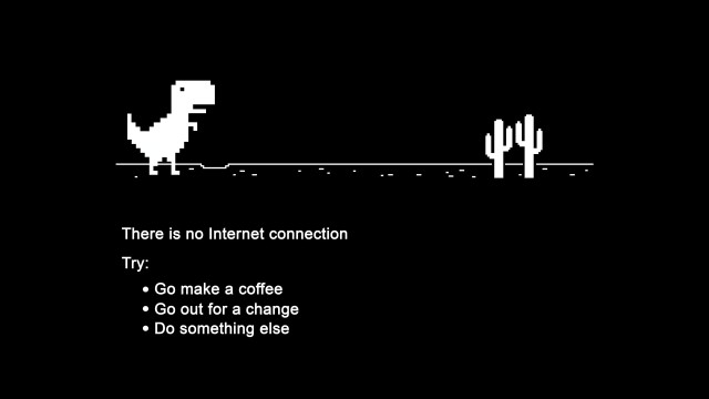 Dinosaur Game Google Chrome