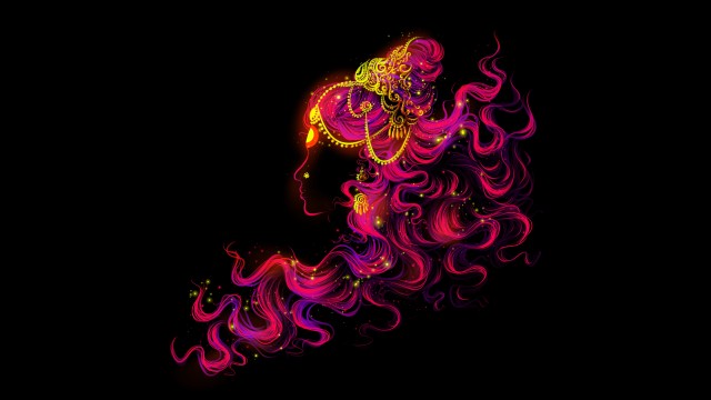 Goddess Parvati Glowing