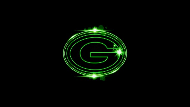 Green Bay Packers Black background