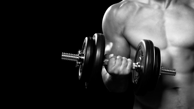 Gym Dumbbell workout