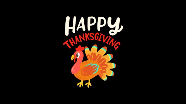 Happy Thanksgiving AMOLED