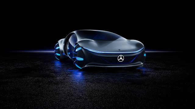Mercedes-Benz VISION AVTR Dark aesthetic