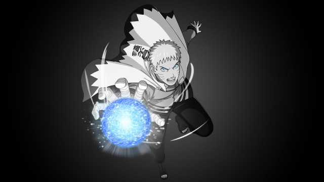 Naruto Rasengan Dark background