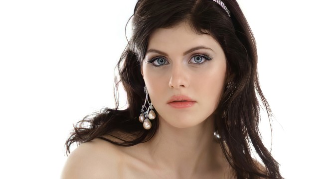 Alexandra Daddario White background