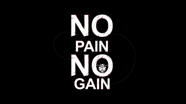 No pain No gain Motivational quotes