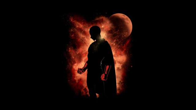 One Punch Man Silhouette