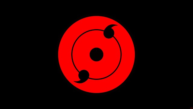 Sharingan Black background