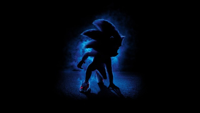 Sonic the Hedgehog Black background