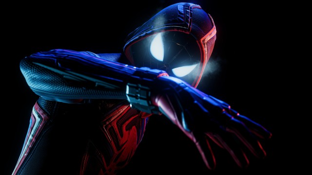 Spider-Man Miles Morales Black background