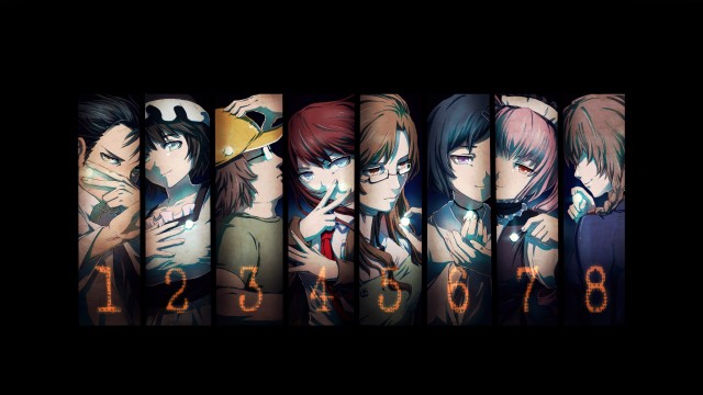 Steins;Gate Black background