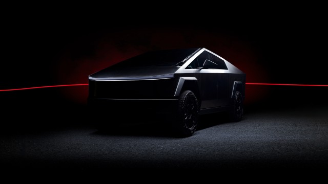 Tesla Cybertruck Dark aesthetic
