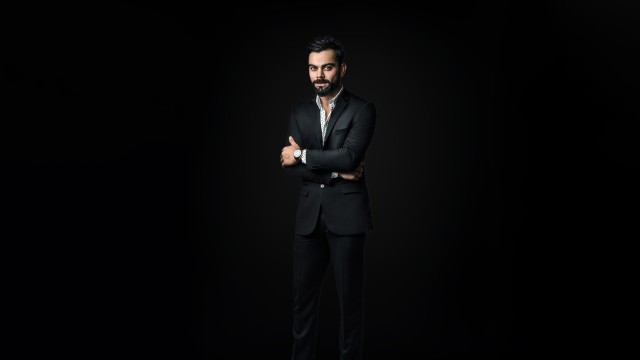 Virat Kohli Black background