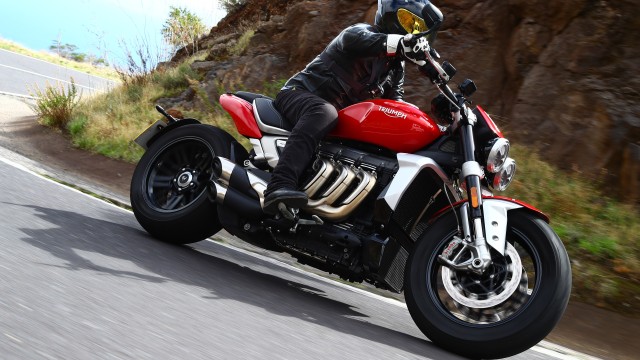 Triumph Rocket 3 Biker