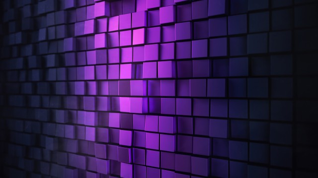 3D background Squares