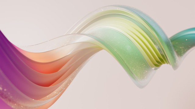 Abstract art Fluid gradient