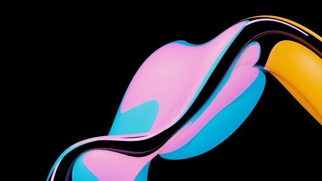 Black background Glossy