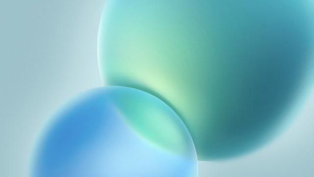 Blue abstract Gradient shapes